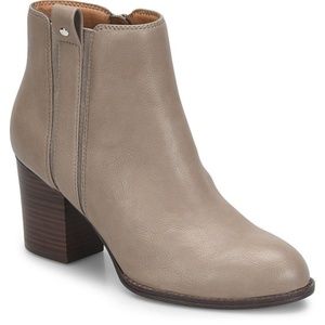 Eurosoft Womens Booties Block Heel Zip